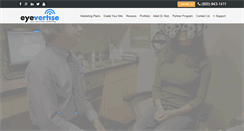 Desktop Screenshot of eyevertise.com